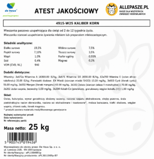 De Heus Kaliber Korn 25kg - kompozycja - obrazek 3