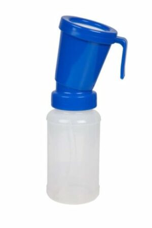 Kubek do dezynfekcji strzyków, bezpowrotny, niebieski, 300 ml - obrazek 1