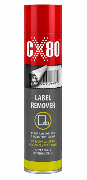 CX-80 LABEL REMOVER 500 ml – preparat do usuwania naklejek i kleju - obrazek 1