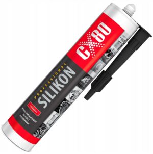 CX-80 Silikon Professional Czerwony 310 ml - obrazek 1