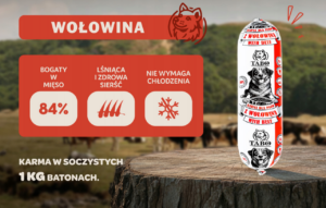 TABO BATON DLA PSA Z WOŁOWINĄ 1KG - obrazek 3