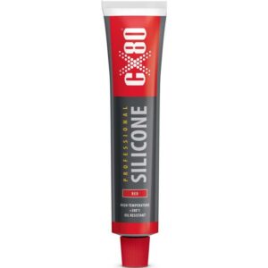CX80 SILIKON PROFESSIONAL CZERWONY 80 ml - obrazek 1